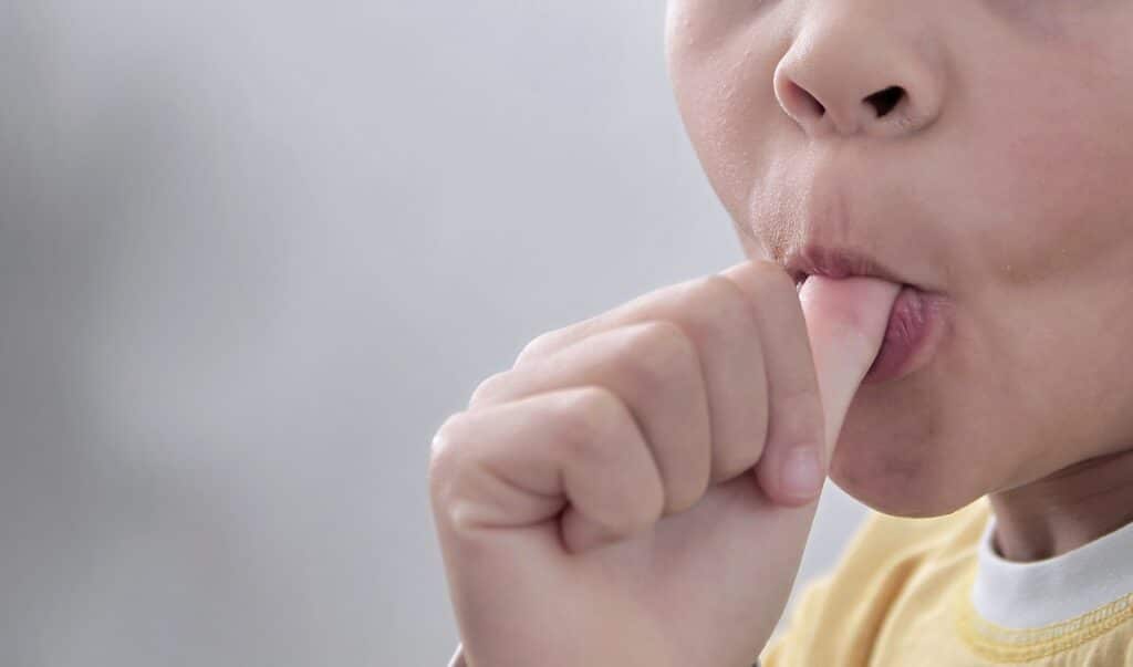 thumb sucking